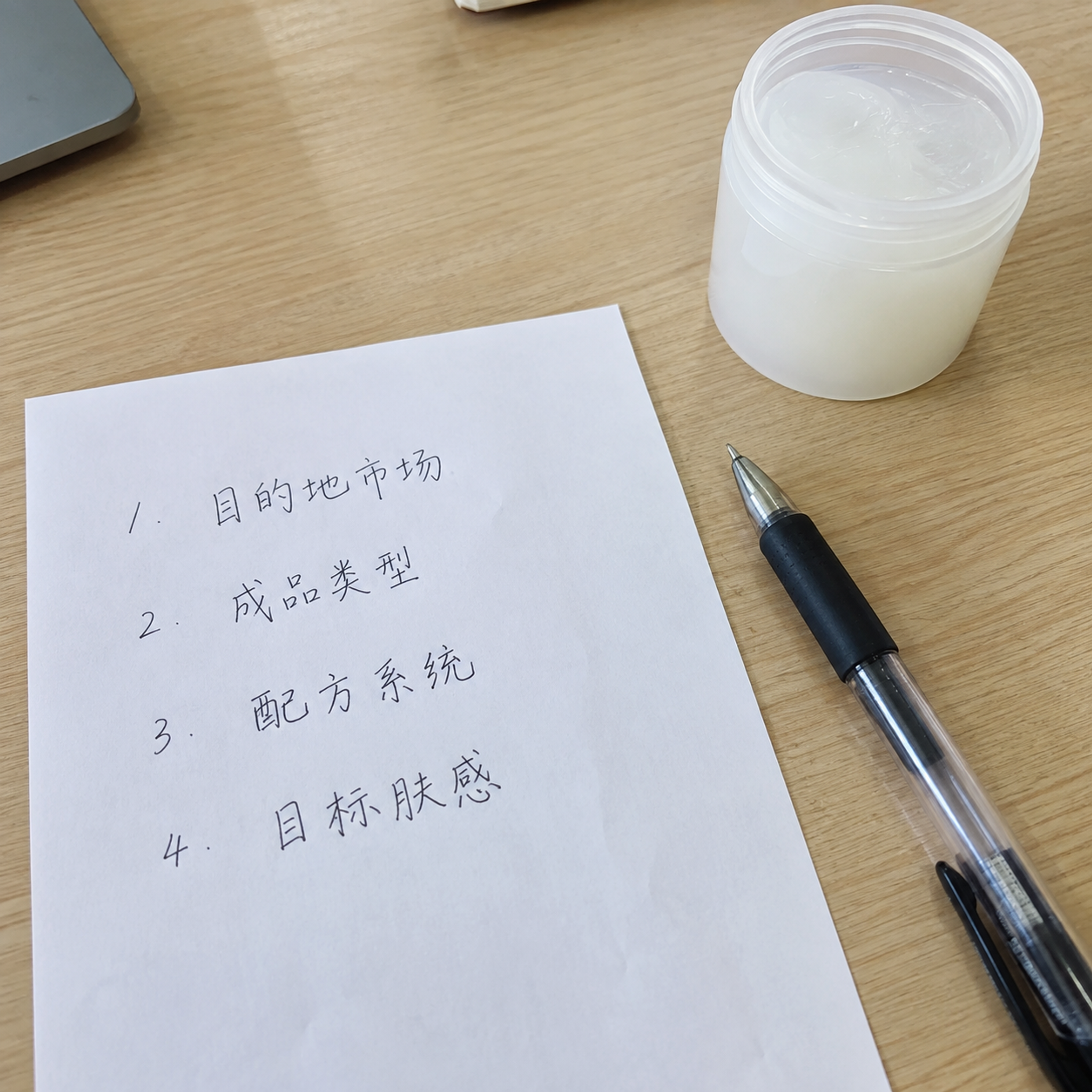 formulation and sensory trials with silicone elastomer gel samples