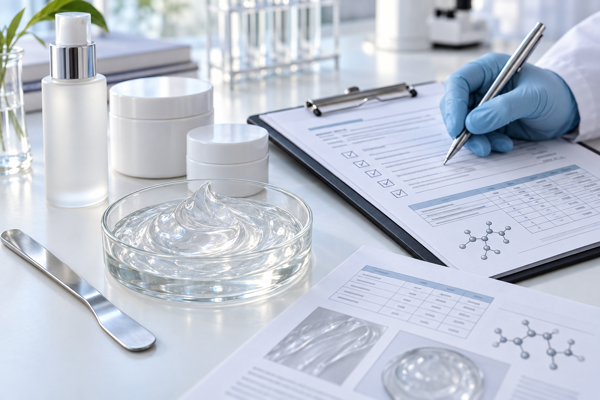 silicone elastomer gel documentation review for cosmetic markets